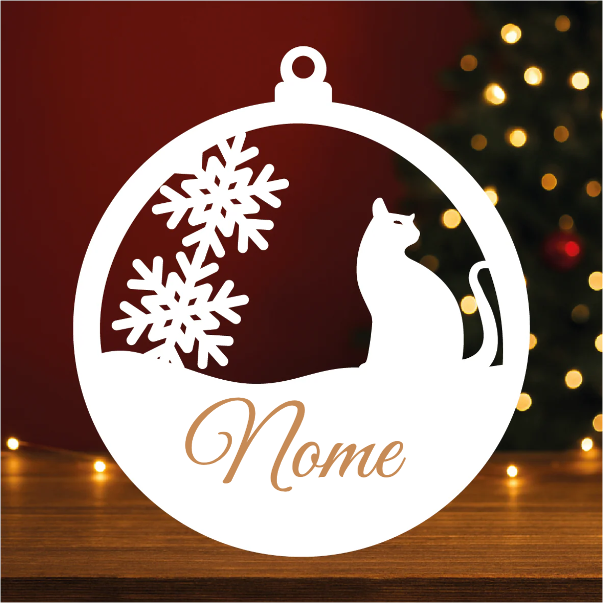 Bola Personalizada Gato - Gravação