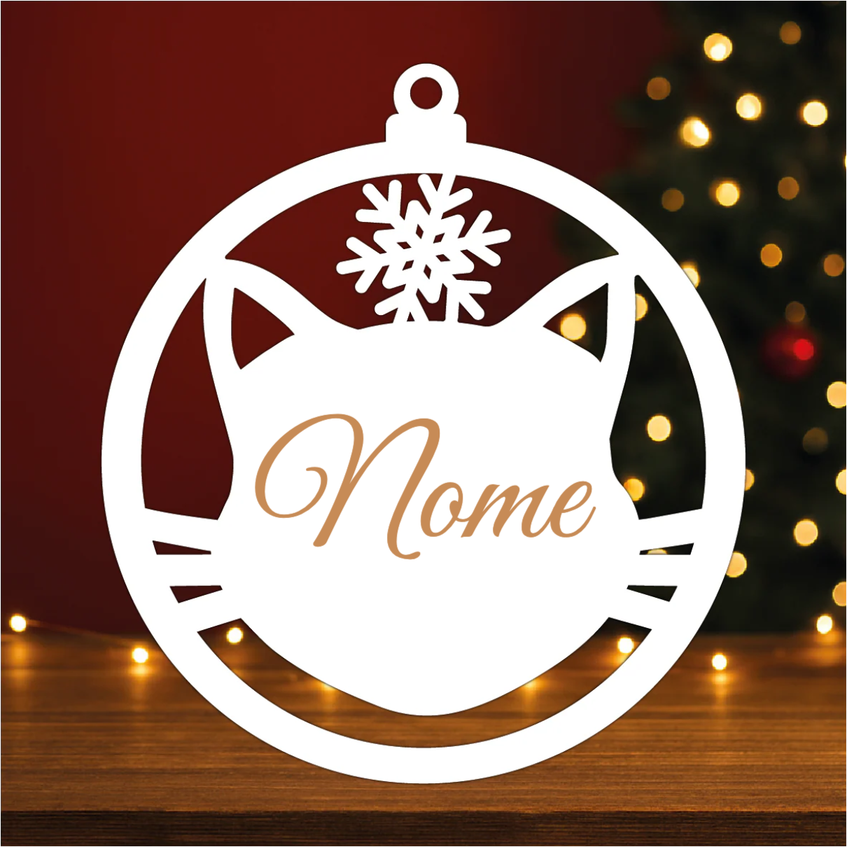 Bola Personalizada Gato - Gravação