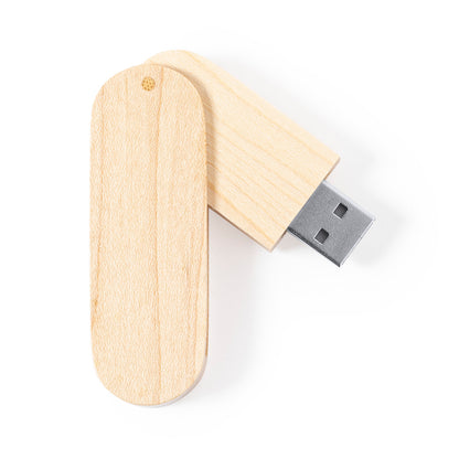 PenDrive em Madeira Personalizável