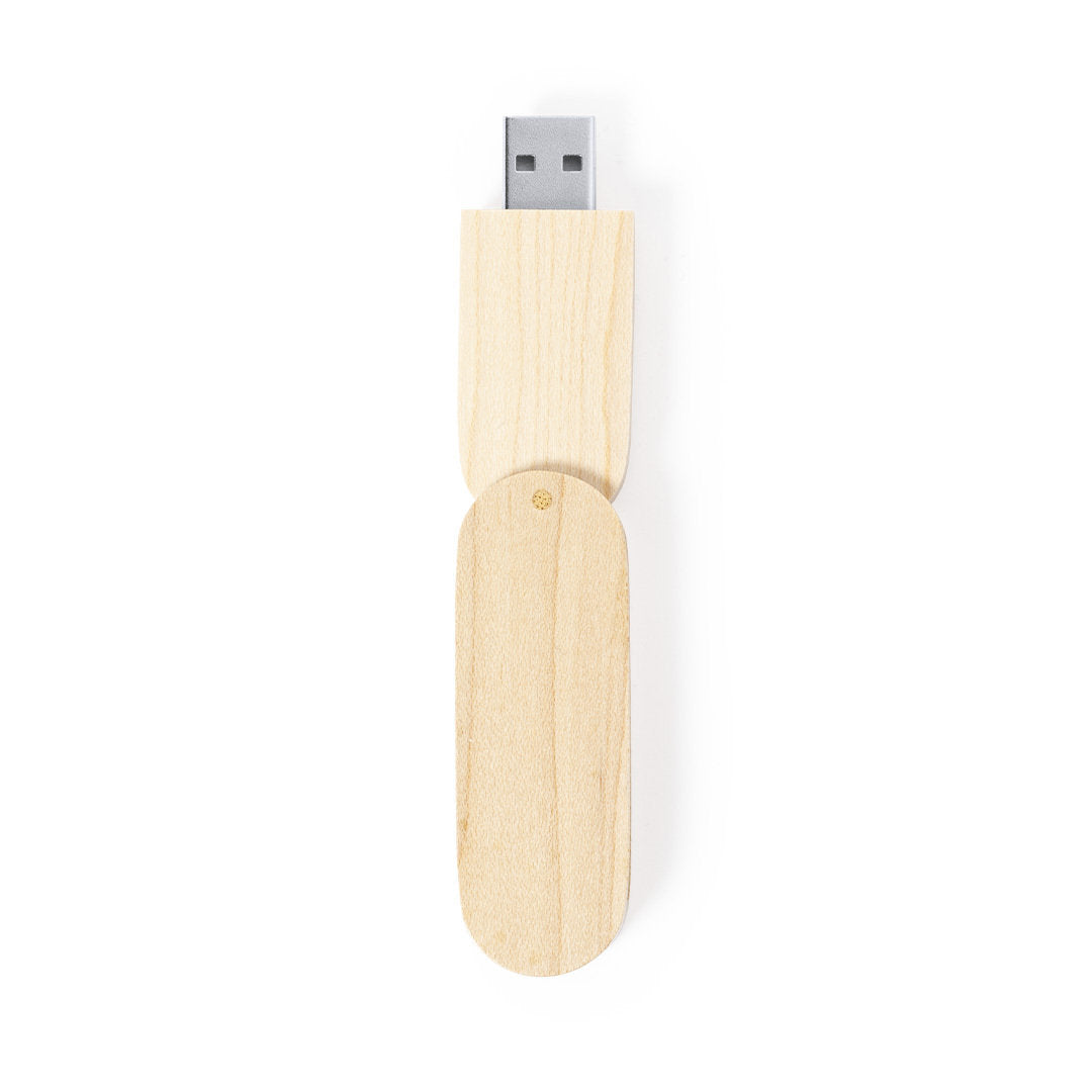 PenDrive em Madeira Personalizável