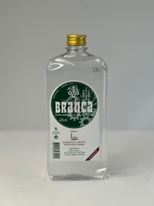 AGUARDENTE BRANCA 40% 1L PET