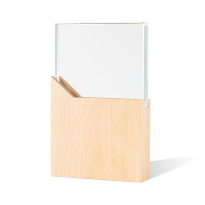 Troféu de Madeira e Vidro