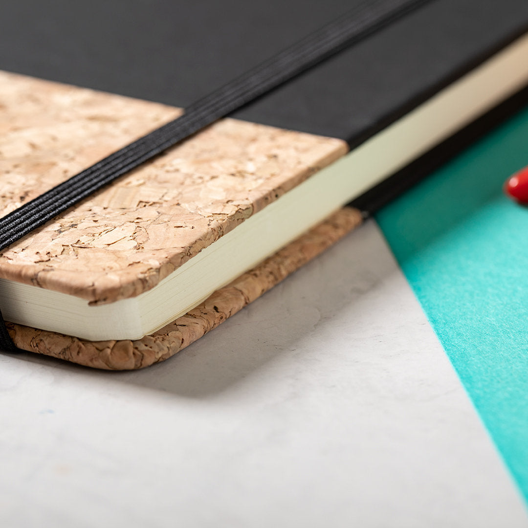 Bloco A5 Personalizável com Detalhe em Cortiça