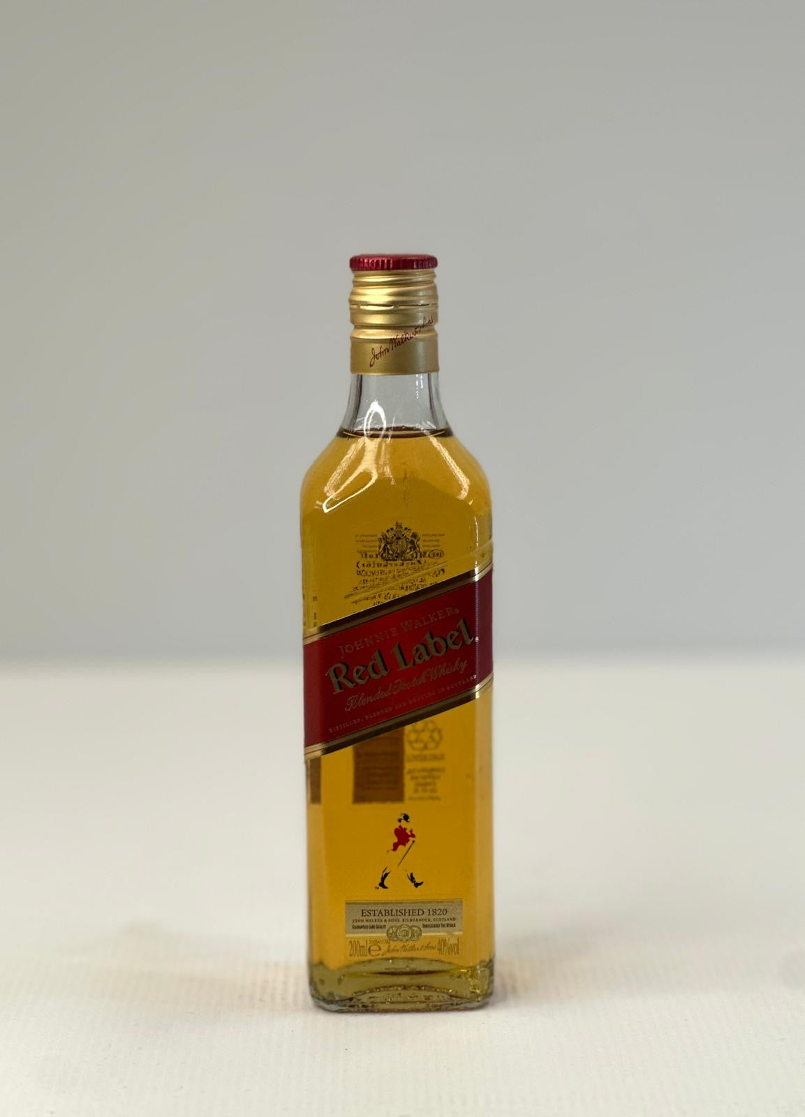 WHISKY JOHNNIE WALKER RED 200ML