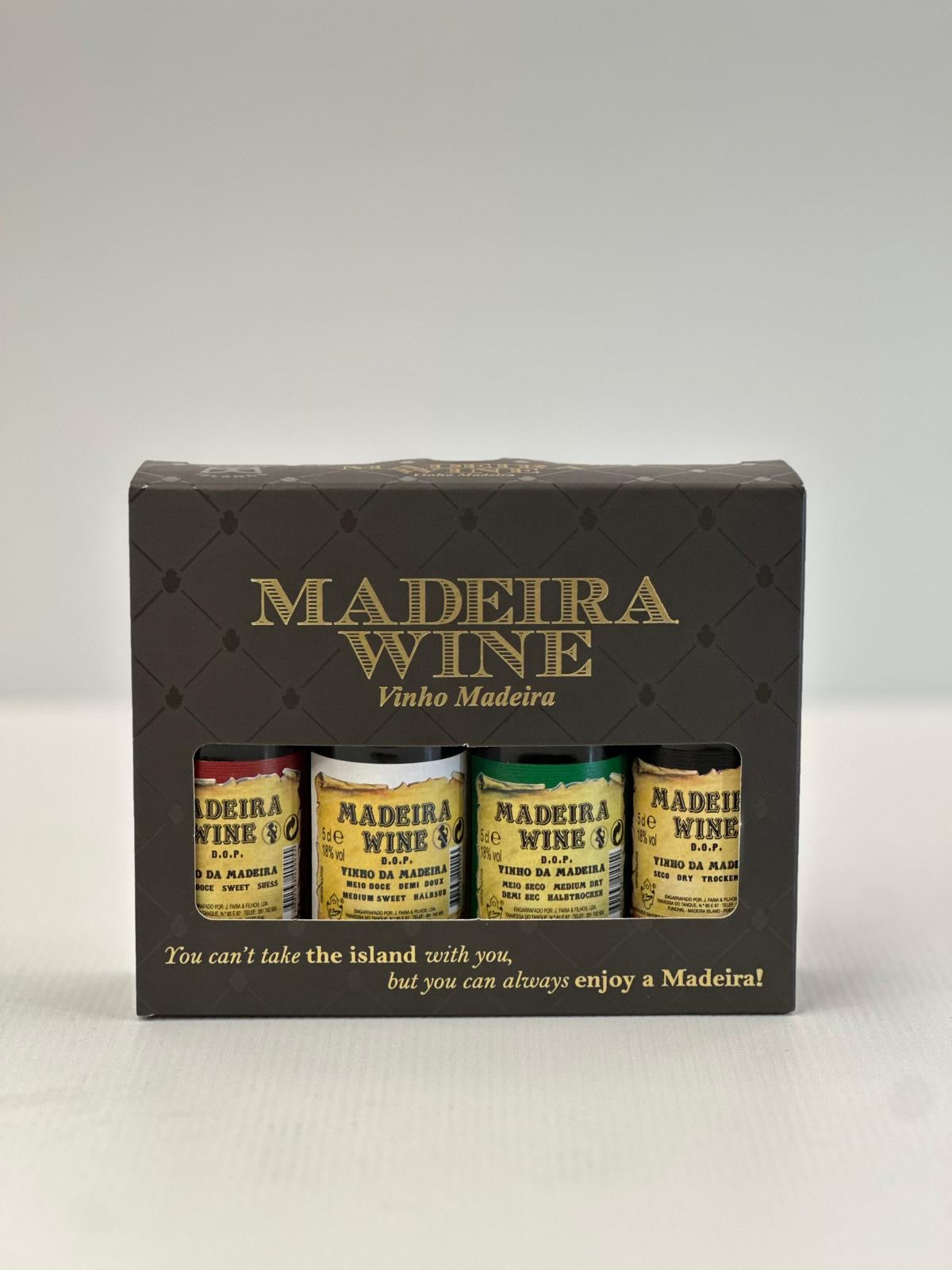 VINHO MADEIRA MINIATURAS PK4