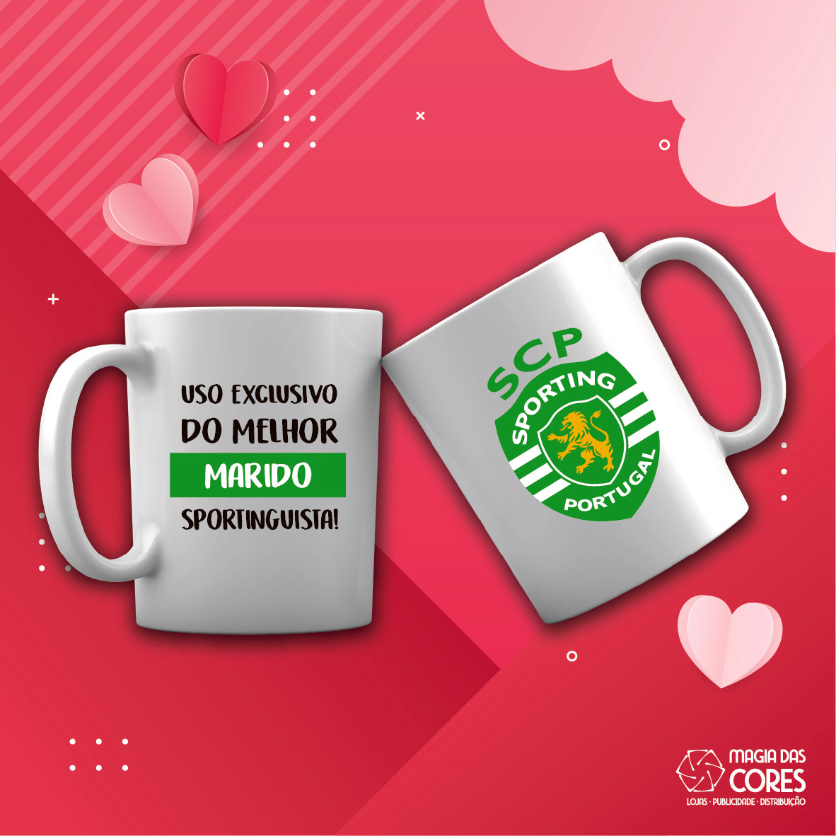 Caneca "Uso Exclusivo do Melhor Marido Clube"