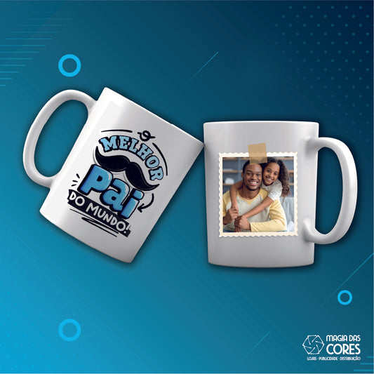 Caneca "O Melhor Pai do Mundo"