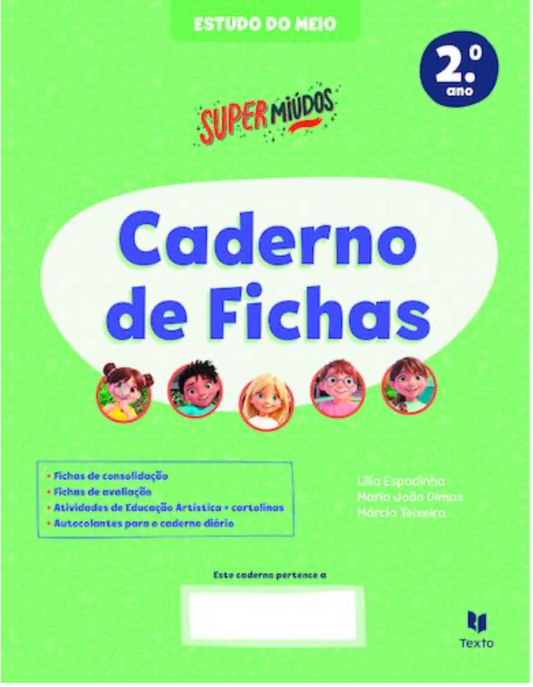 Super Miúdos Estudo do Meio Fichas 2º Ano