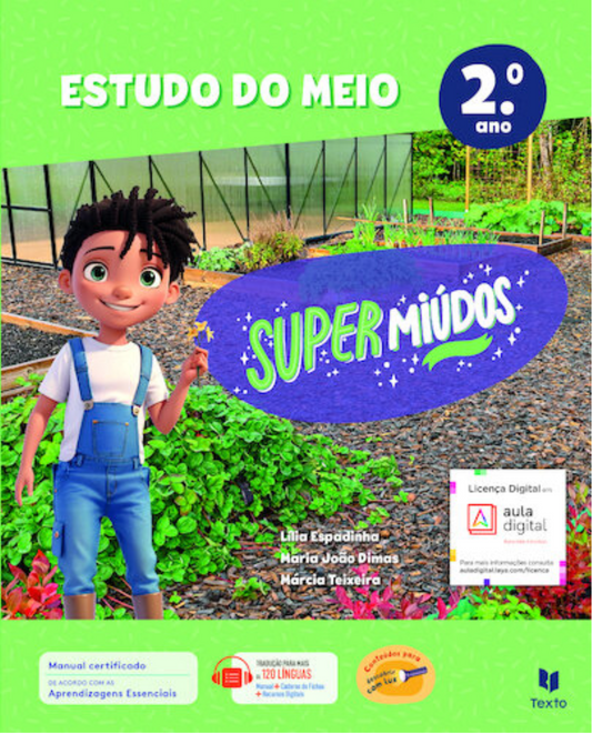 Super Miúdos Estudo do Meio Manual 2º Ano