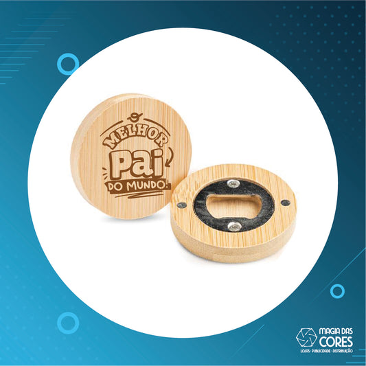 Íman/Abre Cápsulas "O Melhor Pai do Mundo"