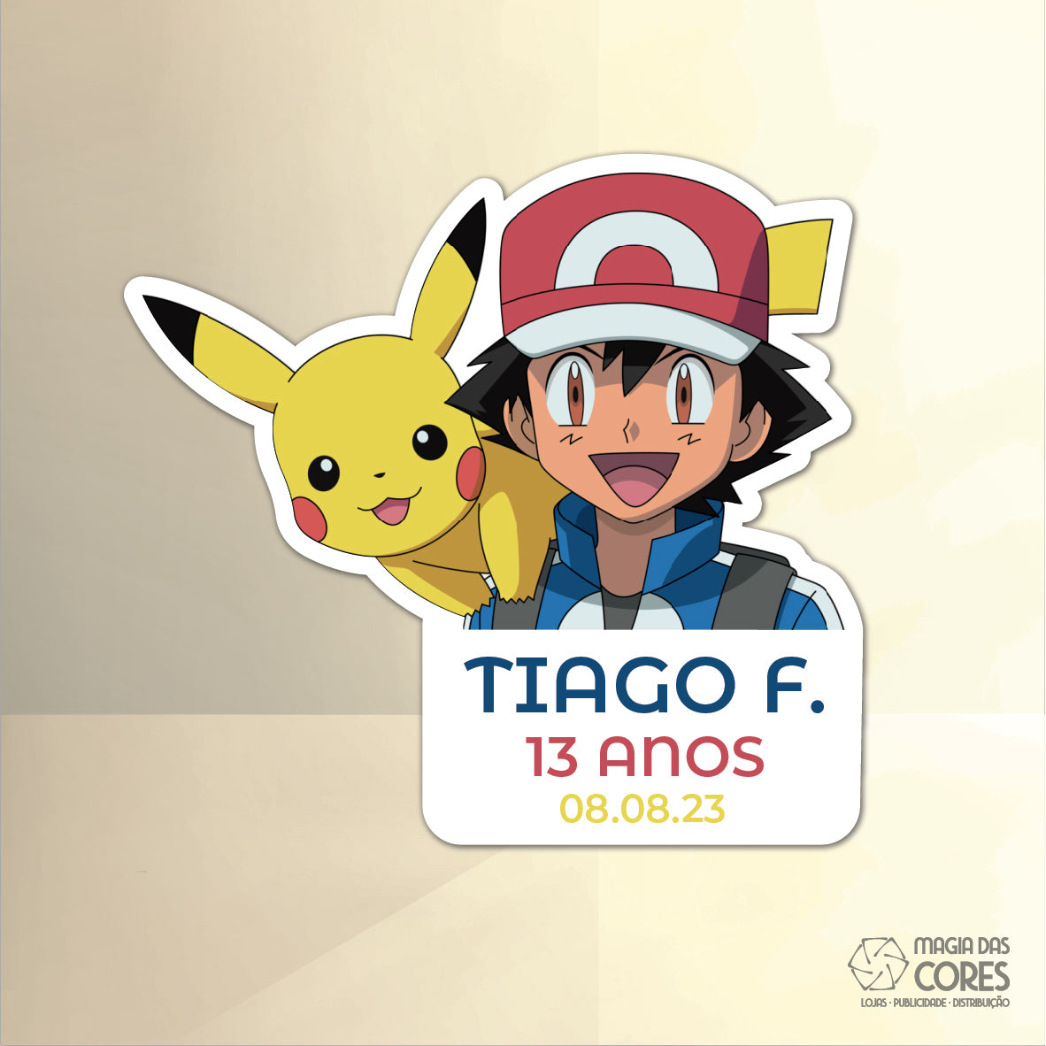 Íman - Ash Pikachu