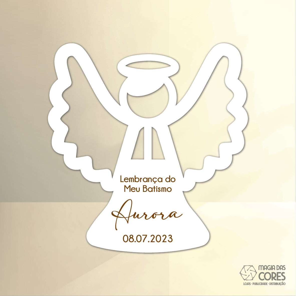 Íman Batismo - Formato Anjo Gravação