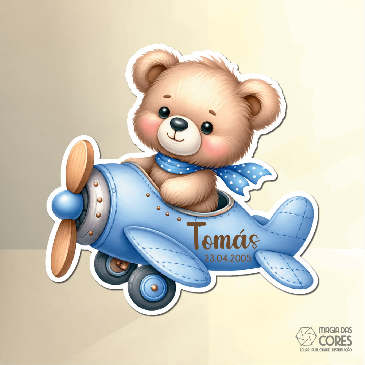 Íman - Urso Avião