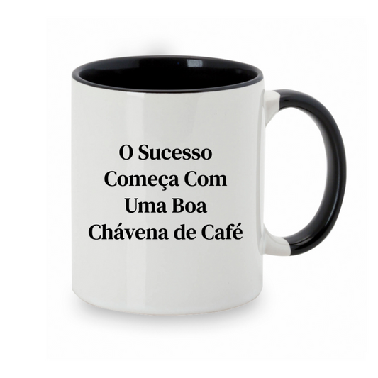 Caneca com Interior Colorido Personalizável