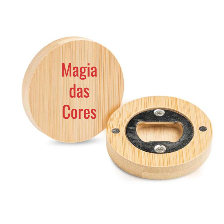 Abre Cápsulas Redondo Personalizável