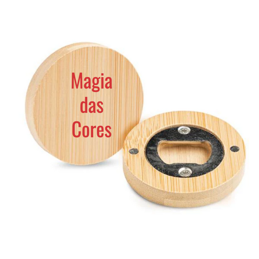 Abre Cápsulas Redondo Personalizável