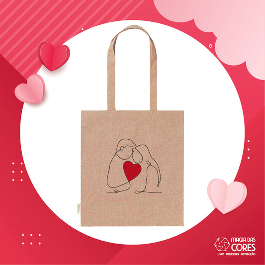 Tote Bag "Casal Coração"