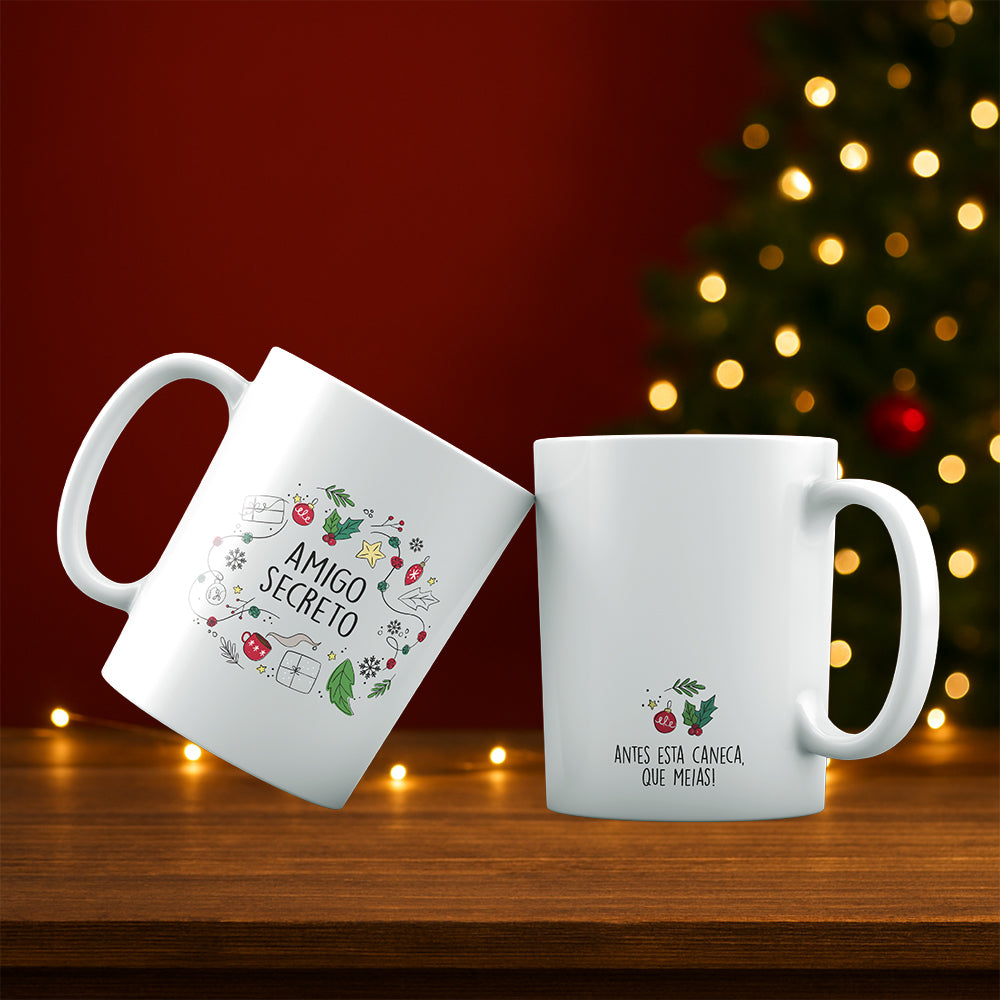 Caneca Personalizável Natal