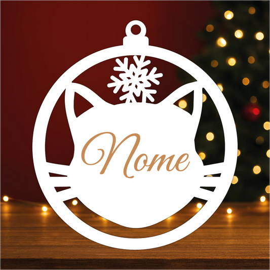 Bola Personalizada Gato - Gravação