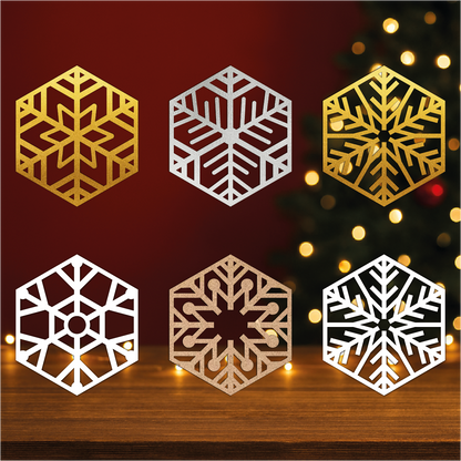 Pack 6 Bases para Copos